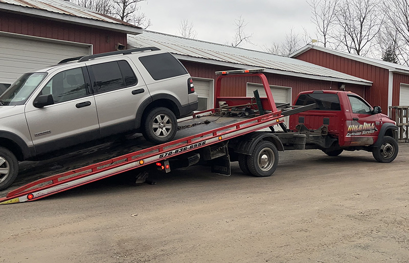 Mile Hill Collision Service towing